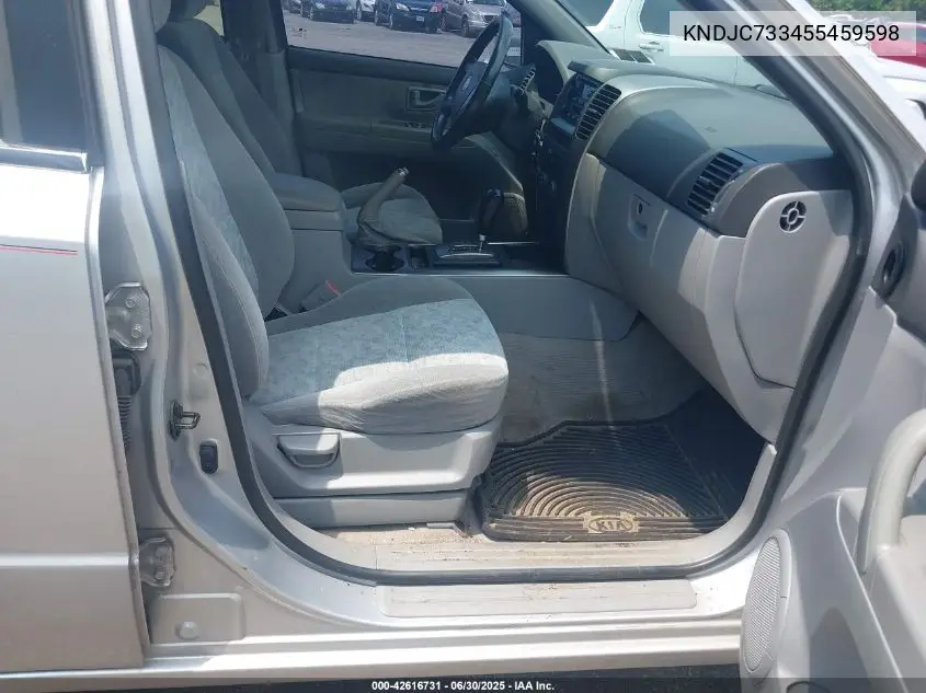 2005 Kia Sorento Ex/Lx VIN: KNDJC733455459598 Lot: 42616731