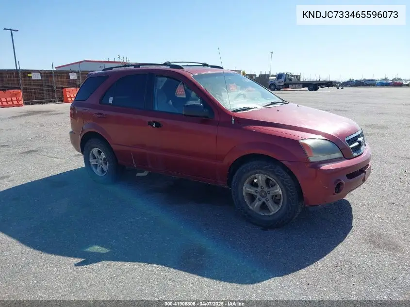 2006 Kia Sorento Ex/Lx VIN: KNDJC733465596073 Lot: 41908806