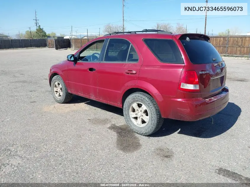 2006 Kia Sorento Ex/Lx VIN: KNDJC733465596073 Lot: 41908806