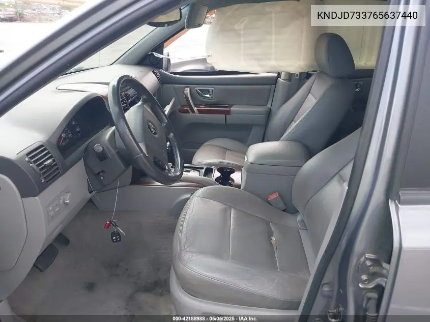 2006 Kia Sorento Ex/Lx VIN: KNDJD733765637440 Lot: 42188988