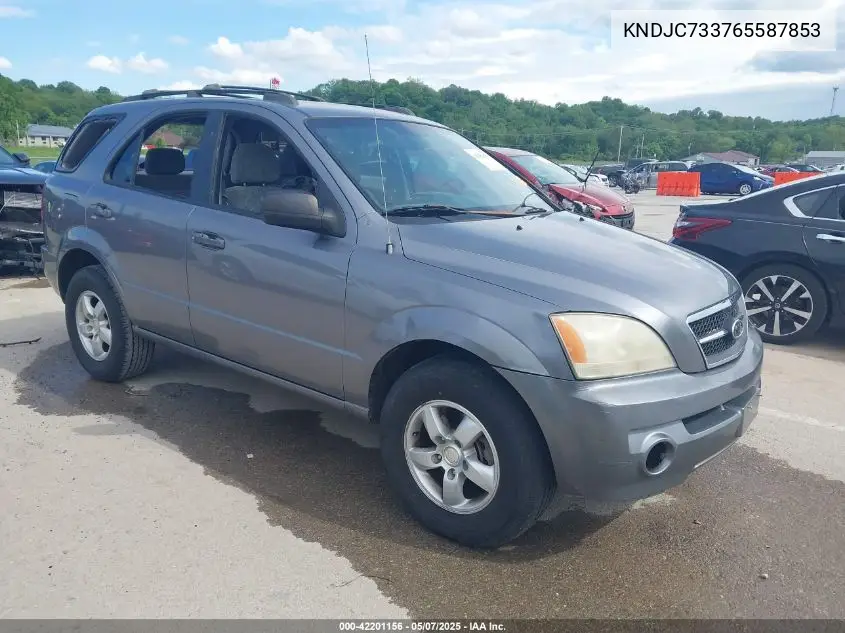 2006 Kia Sorento Ex/Lx VIN: KNDJC733765587853 Lot: 42201156