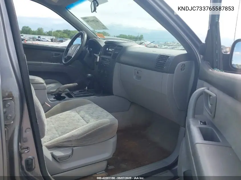 2006 Kia Sorento Ex/Lx VIN: KNDJC733765587853 Lot: 42201156