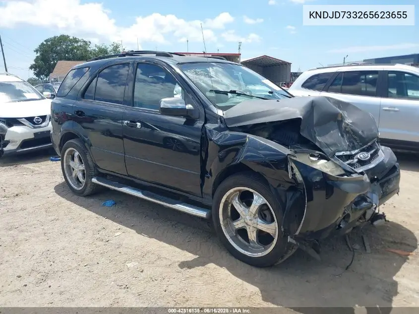 2006 Kia Sorento Ex/Lx VIN: KNDJD733265623655 Lot: 42516135
