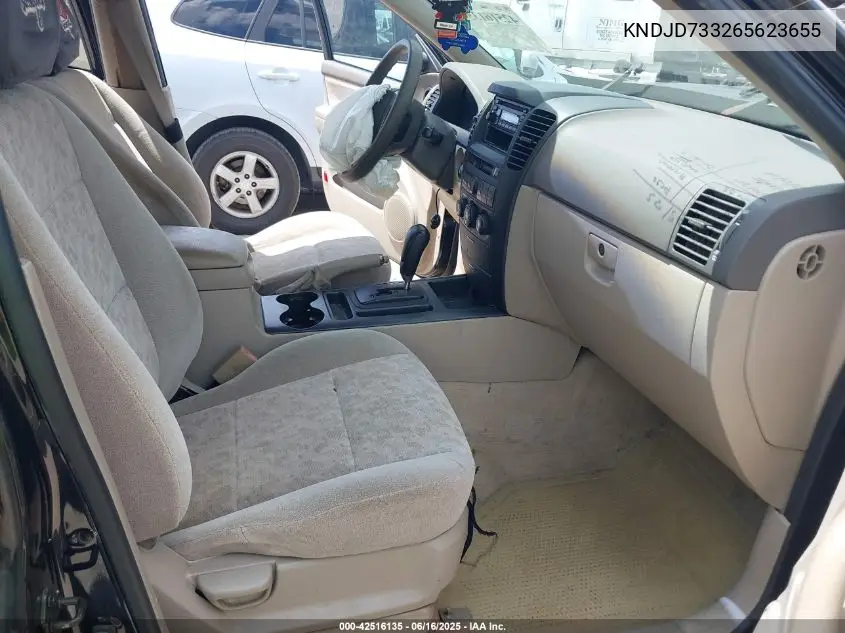 2006 Kia Sorento Ex/Lx VIN: KNDJD733265623655 Lot: 42516135