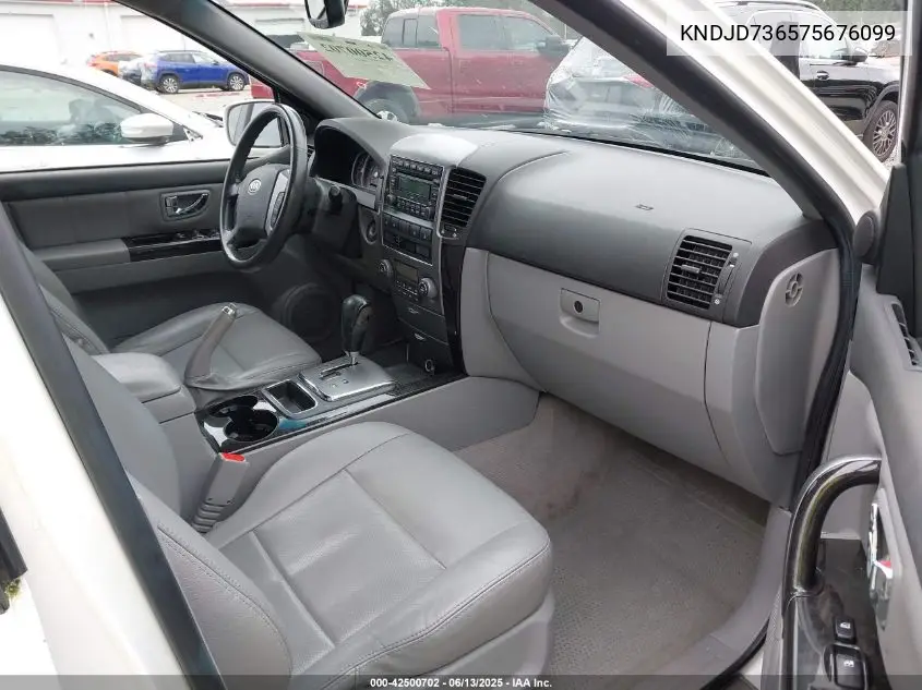 2007 Kia Sorento Ex VIN: KNDJD736575676099 Lot: 42500702