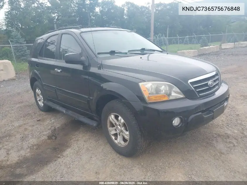 2007 Kia Sorento Ex VIN: KNDJC736575676848 Lot: 42609829