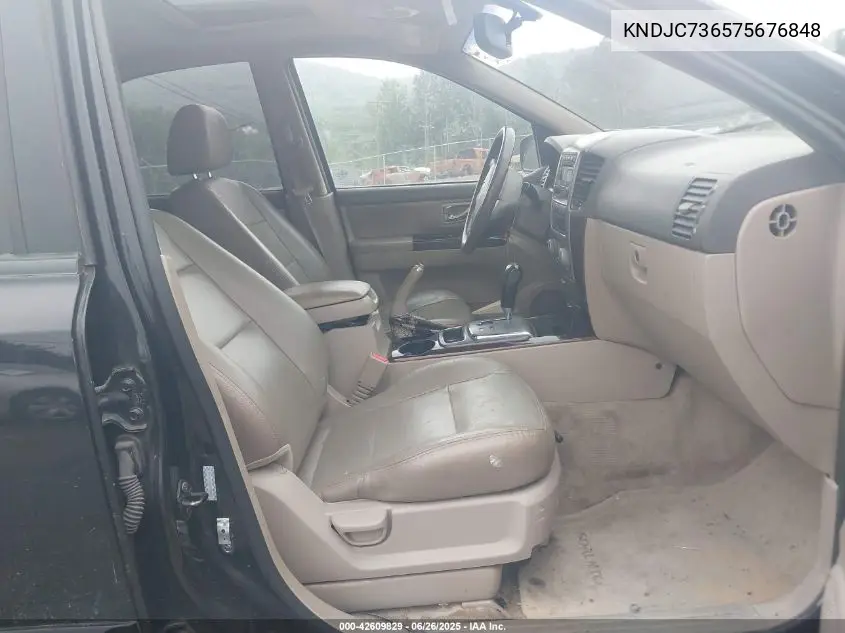 2007 Kia Sorento Ex VIN: KNDJC736575676848 Lot: 42609829