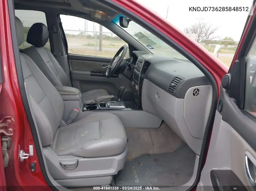 2008 Kia Sorento Ex VIN: KNDJD736285848512 Lot: 41841338