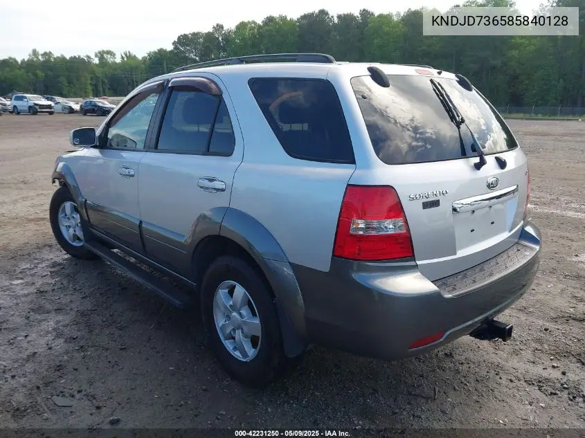 2008 Kia Sorento Ex VIN: KNDJD736585840128 Lot: 42231250