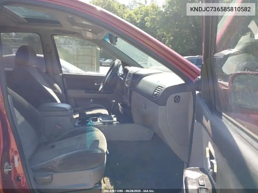 2008 Kia Sorento Ex VIN: KNDJC736585810582 Lot: 42611398