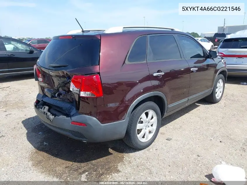 5xykt4a66cg221546 5XYKT4A66CG221546 2012 Kia Sorento Lx