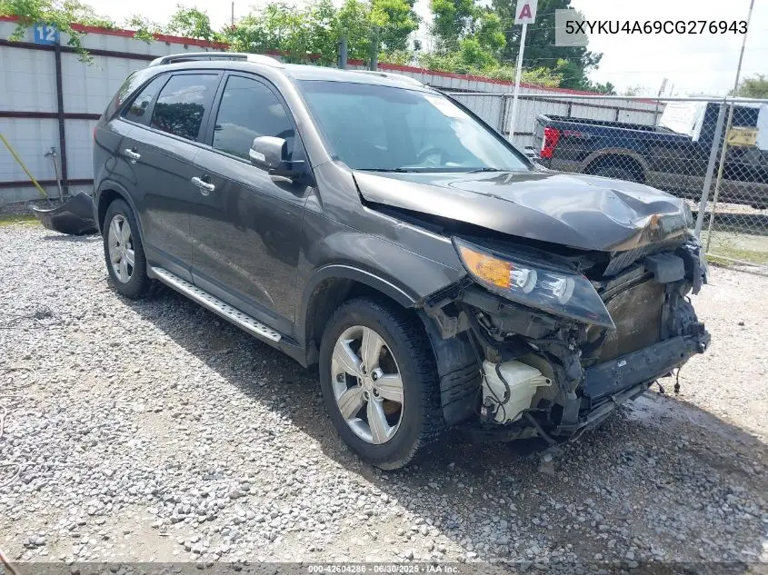2012 Kia Sorento Ex VIN: 5XYKU4A69CG276943 Lot: 42604286