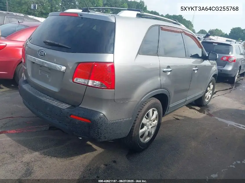 2012 Kia Sorento Lx VIN: 5XYKT3A64CG255768 Lot: 42621157
