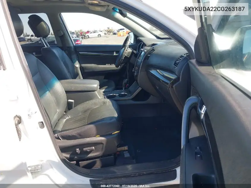 2012 Kia Sorento Ex V6 VIN: 5XYKUDA22CG263187 Lot: 42772360