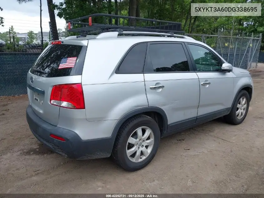 2013 Kia Sorento Lx VIN: 5XYKT3A60DG338695 Lot: 42252721