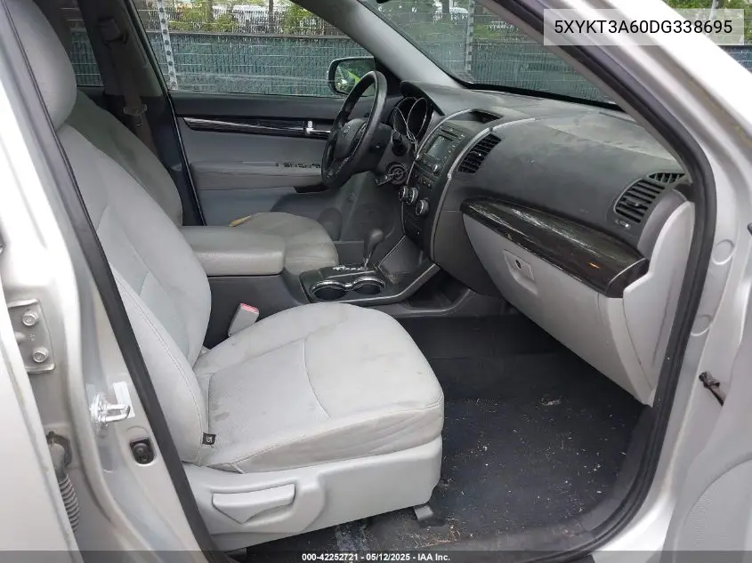 2013 Kia Sorento Lx VIN: 5XYKT3A60DG338695 Lot: 42252721