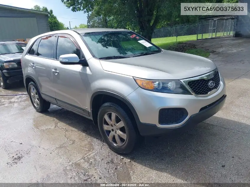 2013 Kia Sorento Lx VIN: 5XYKTCA69DG375633 Lot: 42262408