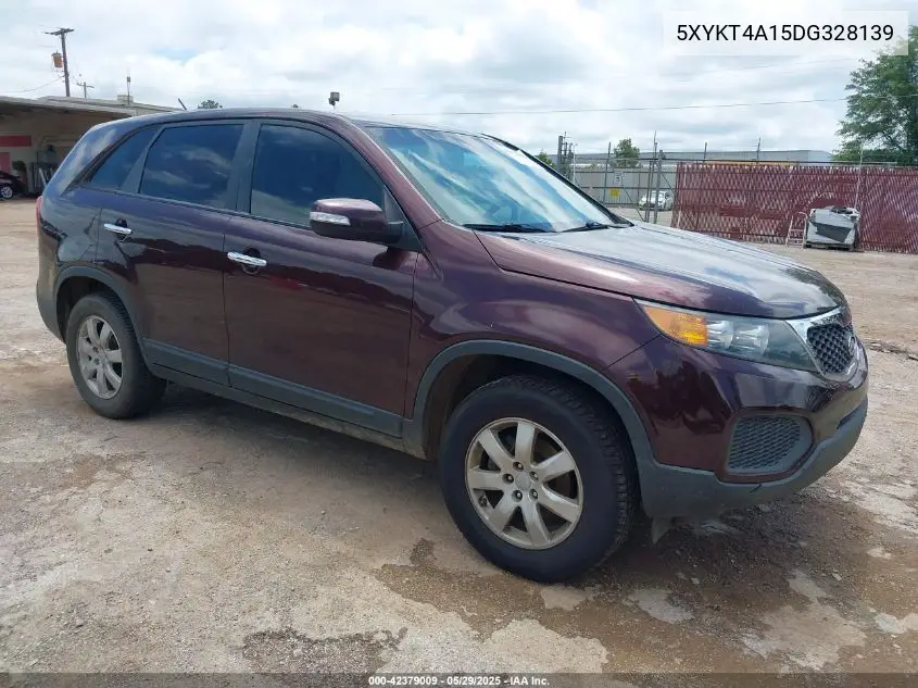 2013 Kia Sorento Lx VIN: 5XYKT4A15DG328139 Lot: 42379009