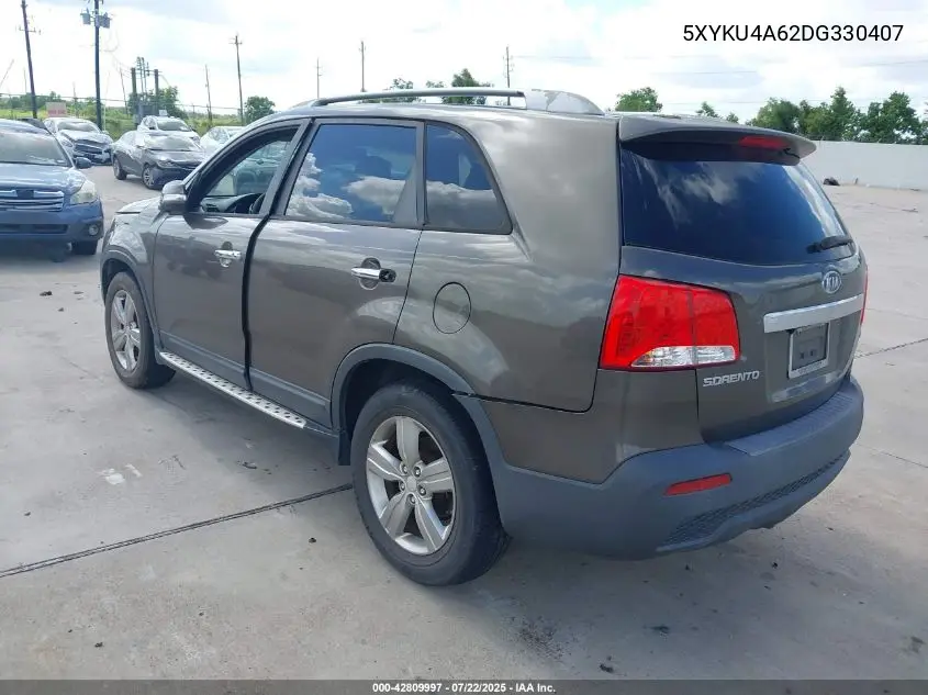 2013 Kia Sorento Ex VIN: 5XYKU4A62DG330407 Lot: 42809997