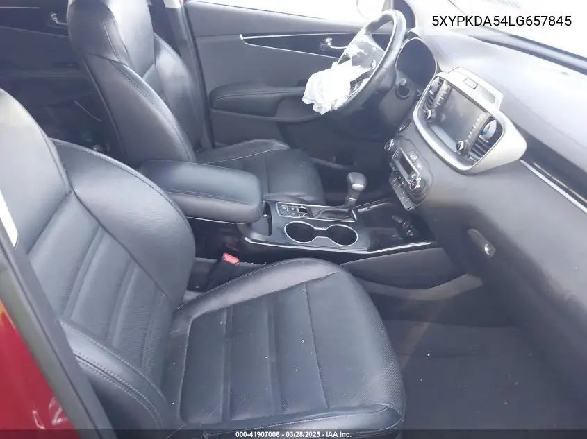 2020 Kia Sorento 3.3L Sx VIN: 5XYPKDA54LG657845 Lot: 41907006