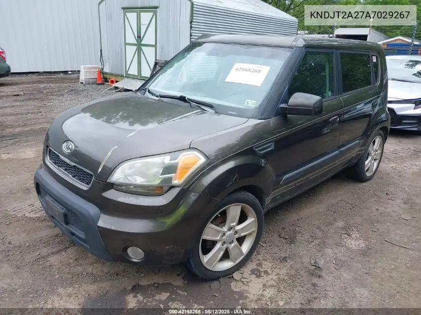 2010 Kia Soul ! VIN: KNDJT2A27A7029267 Lot: 42168268