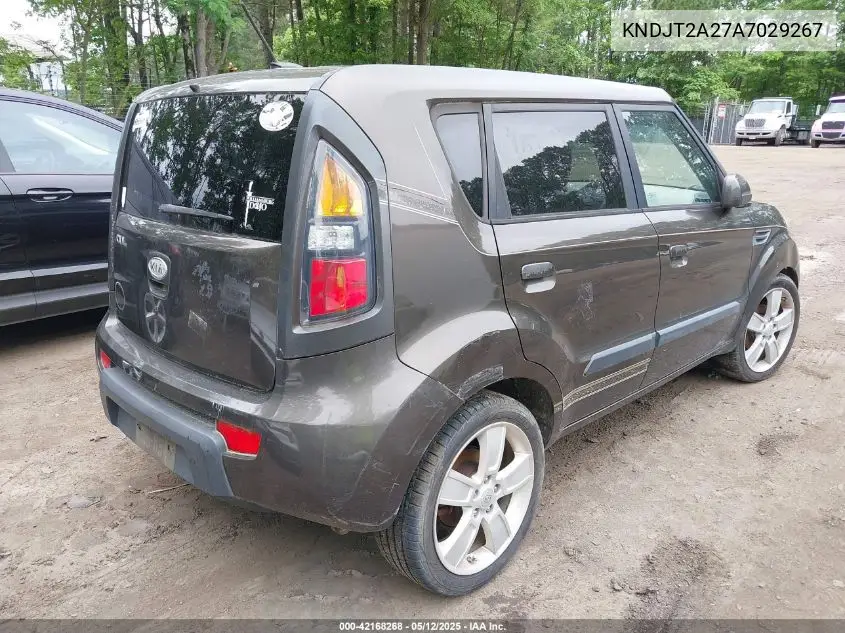 2010 Kia Soul ! VIN: KNDJT2A27A7029267 Lot: 42168268