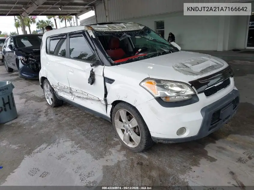 2010 Kia Soul Sport VIN: KNDJT2A21A7166642 Lot: 42245974