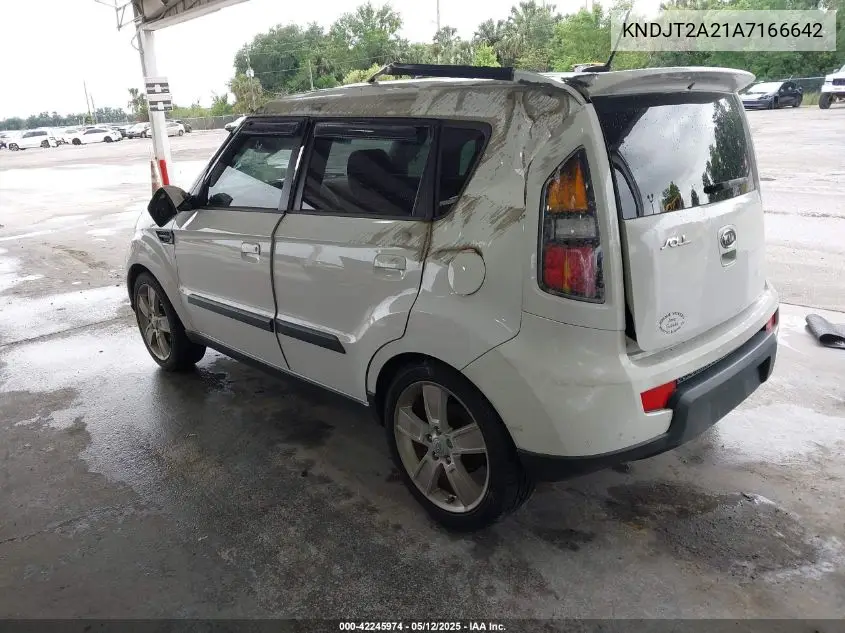 2010 Kia Soul Sport VIN: KNDJT2A21A7166642 Lot: 42245974