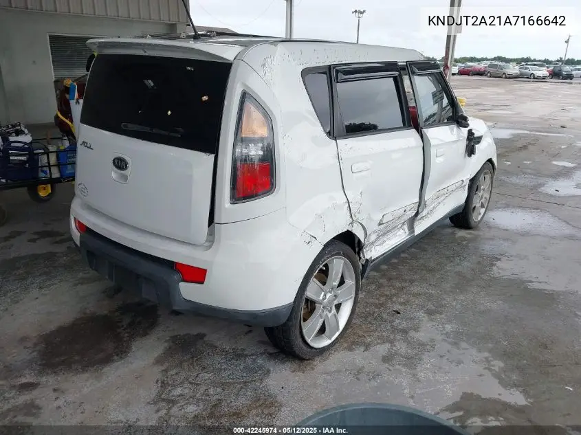 2010 Kia Soul Sport VIN: KNDJT2A21A7166642 Lot: 42245974