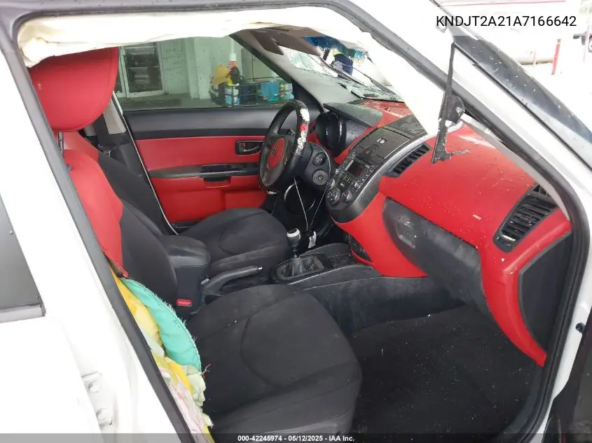 2010 Kia Soul Sport VIN: KNDJT2A21A7166642 Lot: 42245974
