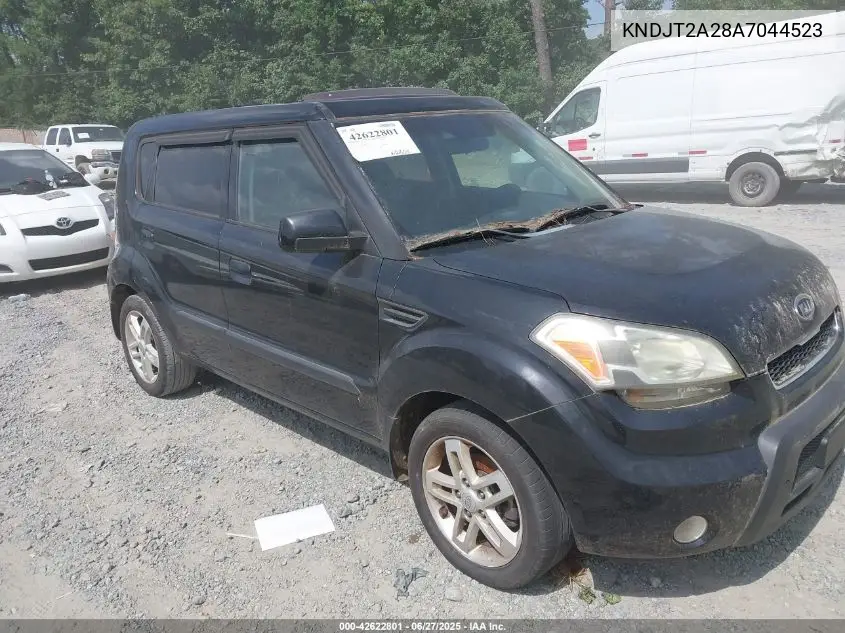 2010 Kia Soul + VIN: KNDJT2A28A7044523 Lot: 42622801