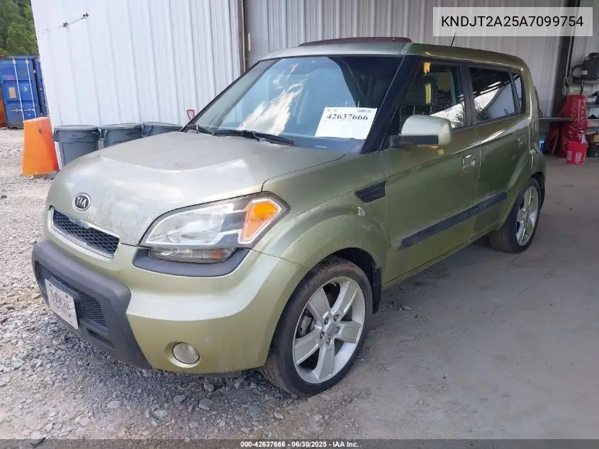 2010 Kia Soul ! VIN: KNDJT2A25A7099754 Lot: 42637666
