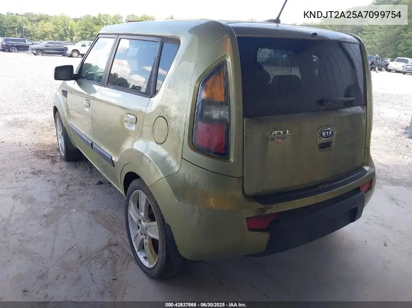 2010 Kia Soul ! VIN: KNDJT2A25A7099754 Lot: 42637666