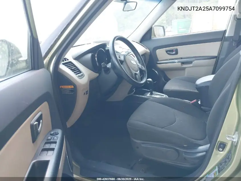 2010 Kia Soul ! VIN: KNDJT2A25A7099754 Lot: 42637666