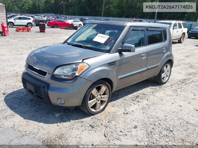 2010 Kia Soul ! VIN: KNDJT2A26A7174526 Lot: 42700615