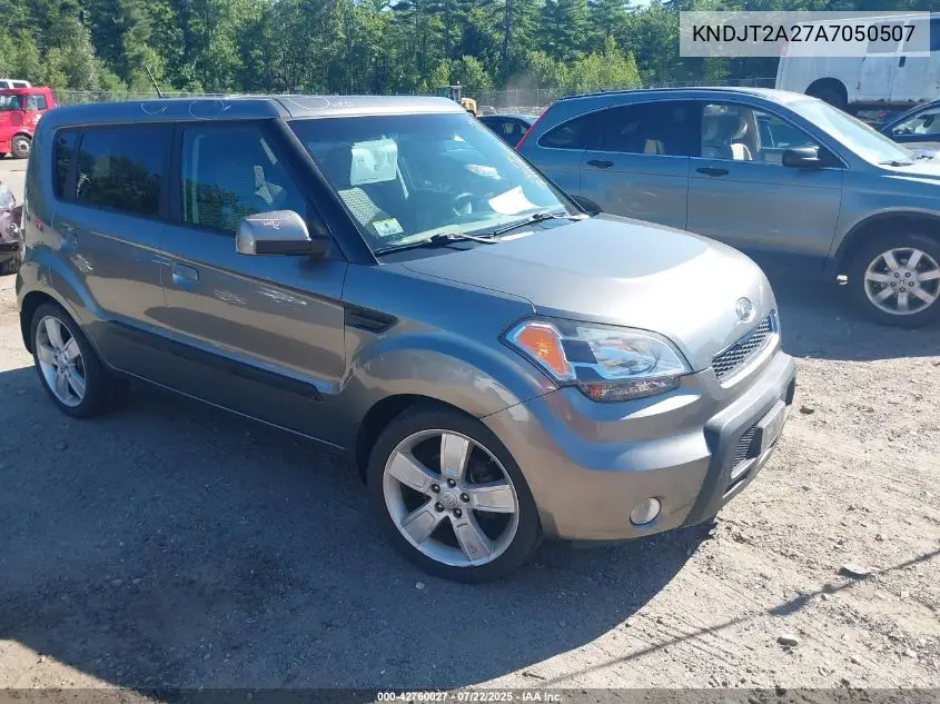 2010 Kia Soul ! VIN: KNDJT2A27A7050507 Lot: 42760027
