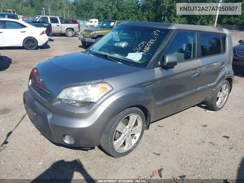 2010 Kia Soul ! VIN: KNDJT2A27A7050507 Lot: 42760027