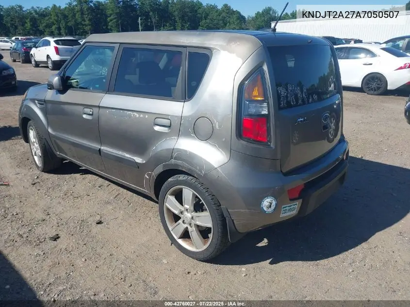 2010 Kia Soul ! VIN: KNDJT2A27A7050507 Lot: 42760027