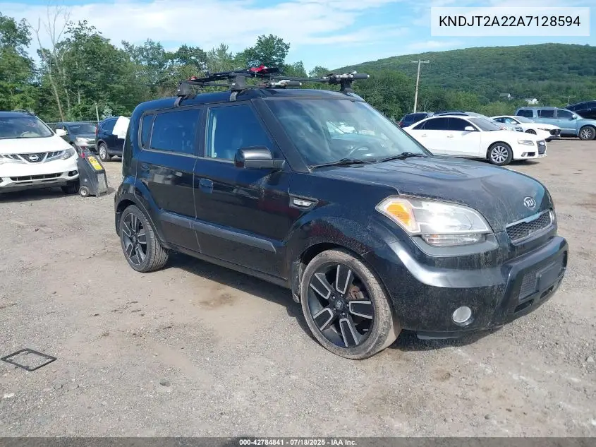 2010 Kia Soul + VIN: KNDJT2A22A7128594 Lot: 42784841