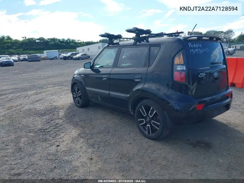2010 Kia Soul + VIN: KNDJT2A22A7128594 Lot: 42784841
