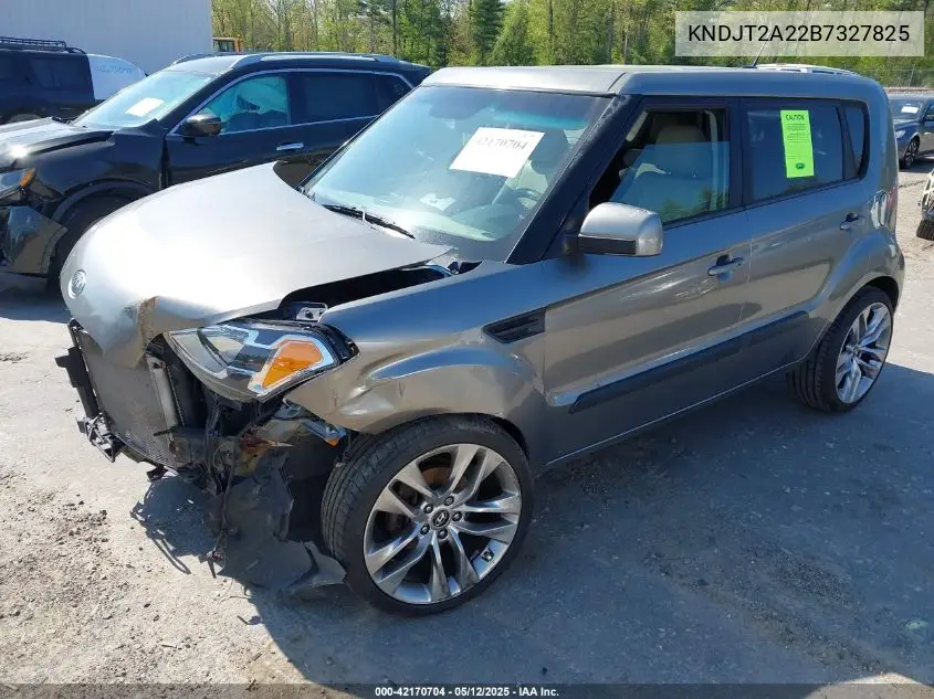 2011 Kia Soul ! VIN: KNDJT2A22B7327825 Lot: 42170704