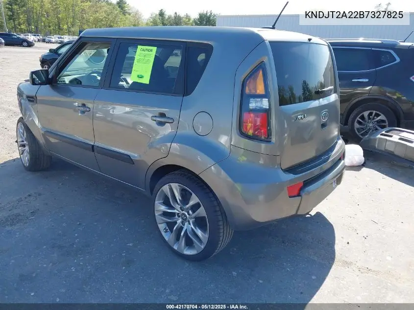 2011 Kia Soul ! VIN: KNDJT2A22B7327825 Lot: 42170704