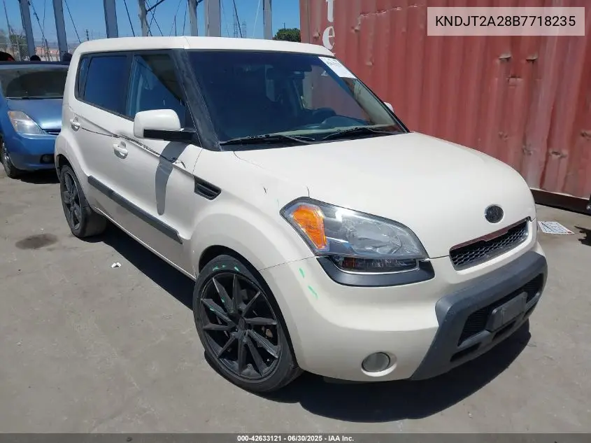 2011 Kia Soul ! VIN: KNDJT2A28B7718235 Lot: 42633121