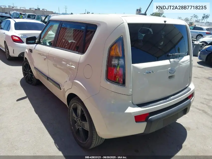 2011 Kia Soul ! VIN: KNDJT2A28B7718235 Lot: 42633121
