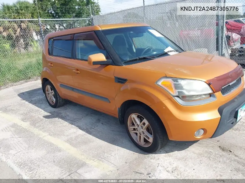 2011 Kia Soul +/!/Sport VIN: KNDJT2A24B7305776 Lot: 42753653