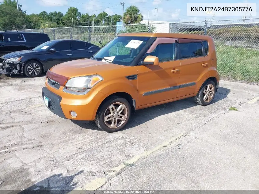 2011 Kia Soul +/!/Sport VIN: KNDJT2A24B7305776 Lot: 42753653