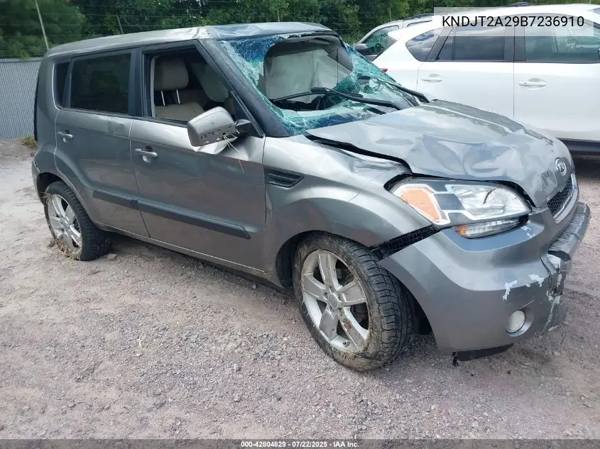 2011 Kia Soul ! VIN: KNDJT2A29B7236910 Lot: 42804829
