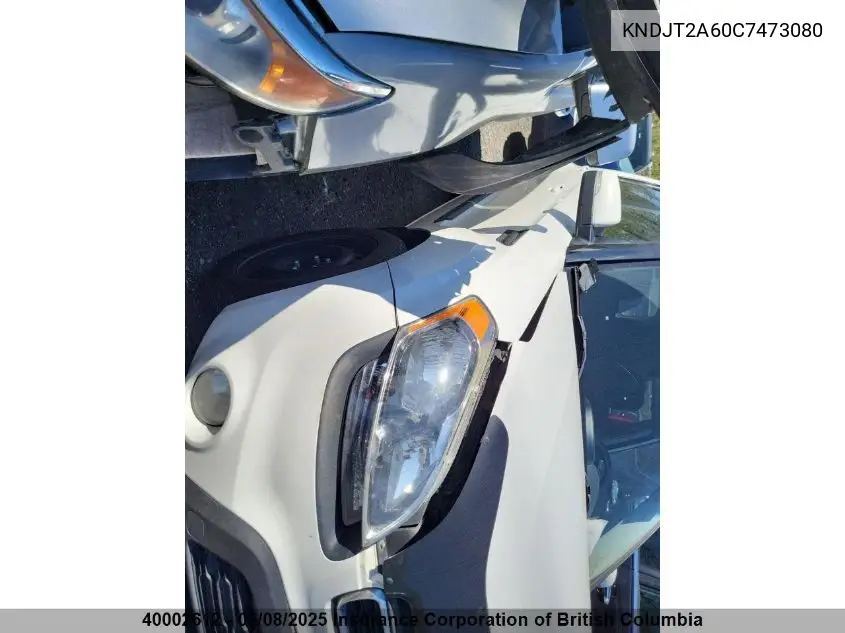2012 Kia Soul VIN: KNDJT2A60C7473080 Lot: 40002612