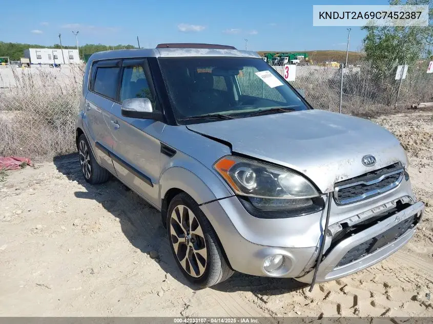 2012 Kia Soul ! VIN: KNDJT2A69C7452387 Lot: 42033107