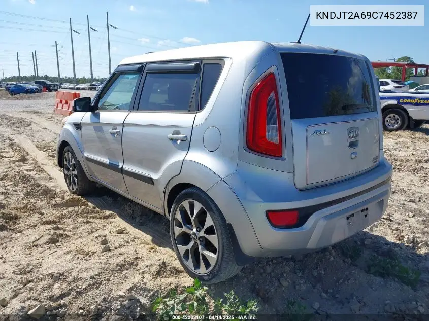 2012 Kia Soul ! VIN: KNDJT2A69C7452387 Lot: 42033107